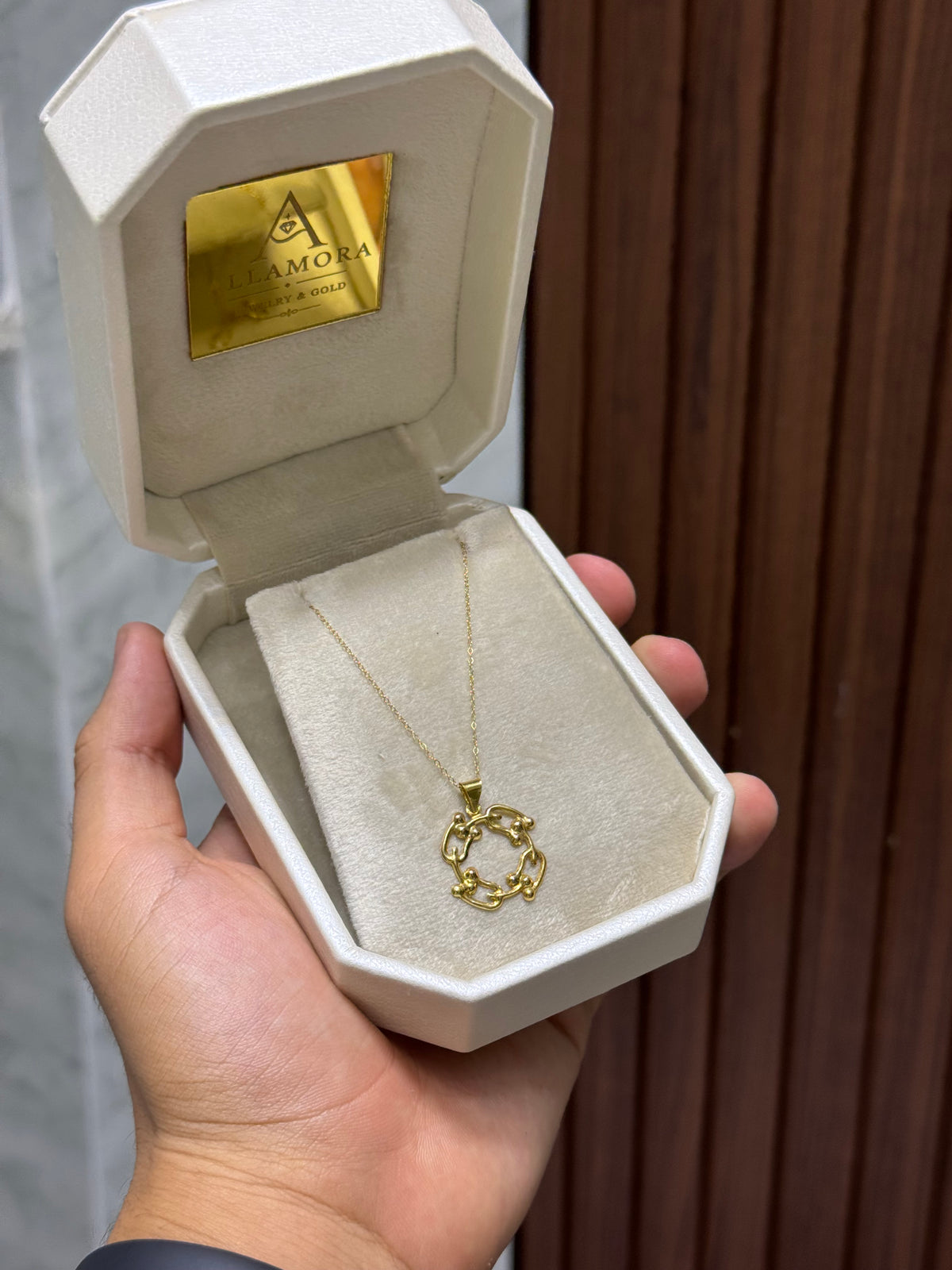 Collier en or 18k