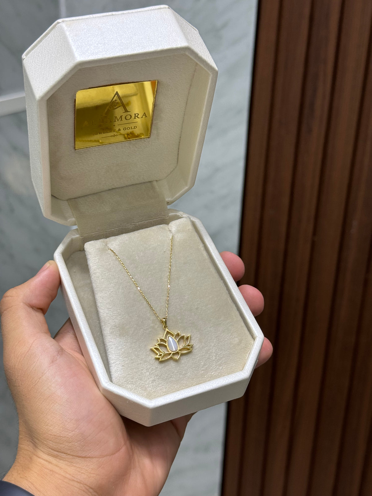 Collier en or 18k