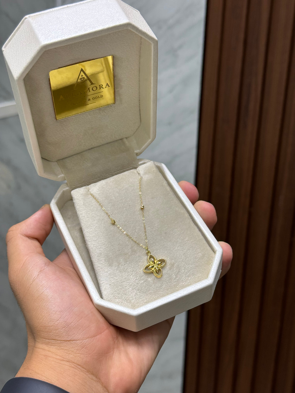 Collier en or 18k