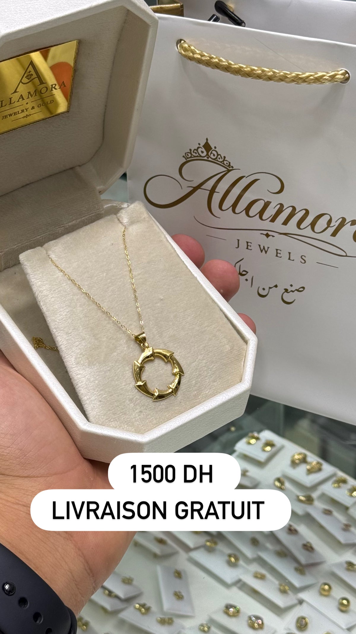 Collier en or 18k