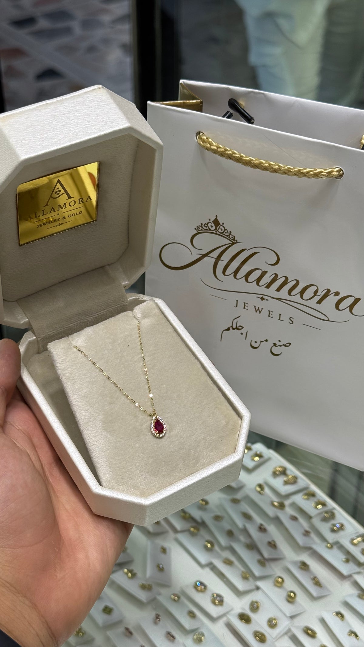 Collier en or 18k